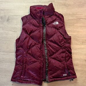 The North Face Women's Maroon Quilted Vest